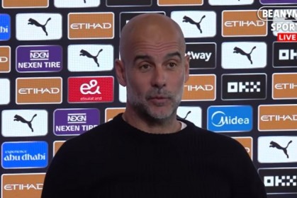 足球博彩-瓜帅：我们只剩16人备战德比 签多纳鲁马不是想让他做埃德森的事